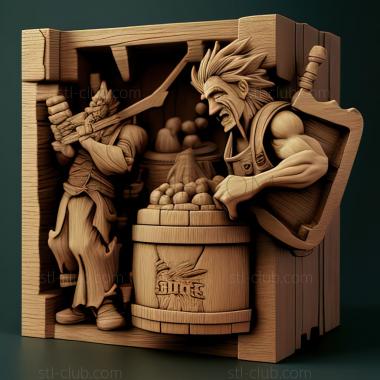 3D модель Игра Final Fantasy 7 (STL)